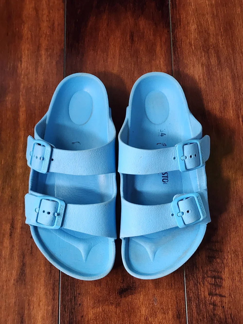 Birkenstock Arizona EVA Light Blue Sandals Kids EU 34 US 3 Waterproof